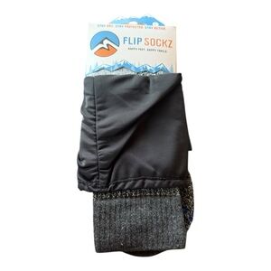 Flip Sockz-Black and Gray  Socks 62% Merino Wool